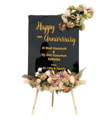 Papan Bunga Akrilik Krueng Barona Jaya