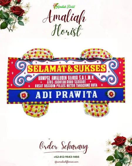 Papan Bunga Ucapan Selamat Krueng Barona Jaya